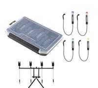 Fishing Chain Alarm Bite Alarm Carp Alarm Bite Alarm Bite Alarm Sensitive Multifunctional Fishing Alarm for Still Water Streams