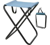 FISHING CHAIR CAMPING FOLDING STOOL WITH HANDLE REDCLIFFS BLUE