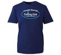 Fishing Club Life Time Member T-Shirt, Funny Caught Sod All Fishing Adventure Shirt, Gift for Fishing Lovers (Navy, 3XL Years)