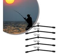 Fishing Companion, Anti Tangle Feeder Boom Spacer, 5Pcs Set for Improved Getting the Bite While Soft Bait Lure Fishing(7cm)