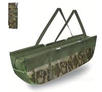 Fishing Cradle, Boat Shaped Fishes Weigh Bag with Zipper, Folded Organizer Portable Gear, Carp Fishing Cradle, Coarse Fish Protection Care Safe Tackle