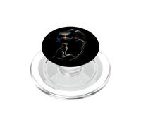 Fishing Crow Fish Lake Sunset Scene Angler Gift PopSockets PopGrip for MagSafe