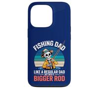 Fishing Dad Bigger Rod Funny Angler Case for iPhone 13 Pro