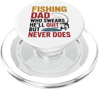 Fishing Dad Who Swears He’ll Quit But Never Does PopSockets PopGrip for MagSafe