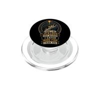 Fishing Don't Be Jealous I Catch More Fish Funny Bass Gift PopSockets PopGrip for MagSafe