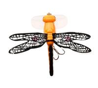 Fishing Dragonfly Lures - Lavra Dragonflies Fishing Baits | Realistic Dragonfly Shape Top Water Fake Baits with Hook - Fly Fishing Water Abatt Double Skirt Double Skirt