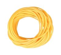 Fishing Elastic Cord Elastic Fishing Binding Rope Diameter 2.5mm, Frost Resistant Rubber Line for Ice, Solid 1pc(Yellow,3M)
