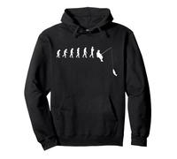 Fishing Evolution - Funny Carp & Coarse Fishing Joke Pullover Hoodie