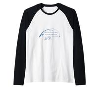 Fishing Famous Phrase I Frankly Don't Make Much of a Living Raglan Baseball Tee