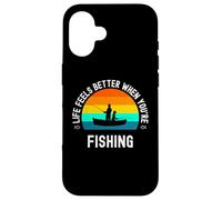 Fishing Father And Child Life Is Better When You Are Fishing Case for iPhone 16