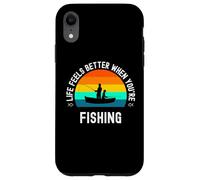 Fishing Father And Child Life Is Better When You Are Fishing Case for iPhone XR