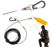 Fishing Fish Ropes | Stainless Steel Very Strong and Strong Anti-Rust - Strong Fishing Chain for Fishermen, Men, Father, Outdoor, Shore, Boat, Saltwater and