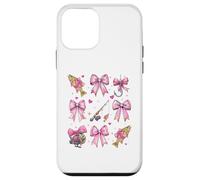 Fishing Fisher Fishing Rod Girl Coquette Bow Pink Mom Case for iPhone 12 mini