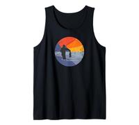 Fishing fishing rod FISHING FISHERMAN lake fishing Tank Top