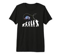 Fishing Fishing Rod Fishing Pole Evolution Fly Fishing Premium T-Shirt