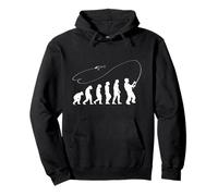 Fishing fishing rod fishing pole EVOLUTION fly fishing Pullover Hoodie