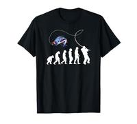 Fishing Fishing Rod Fishing Pole Evolution Fly Fishing T-Shirt