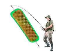 Fishing Flasher - Salmon Dodger, 11 Inch Angling Diving Board with Reflective Design, Portable Fish Luring Tool with Compact Hooks, Lake and Pool Fishing Gear, Effective Attraction for Freshwater