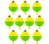 Fishing Floats | 10 Oval Floats for Pole, EVA Foam Lead Buoy for Roach Perch Trout