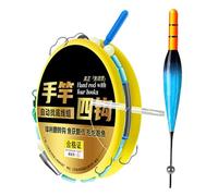 Fishing Floats | 7.9 m Line and Set of Markers Quick Installation - Automatic Colour Changing Trout Bobber for Lakes Ponds Streams Rivers Outdoor Boat Surfing Saltwater Bass