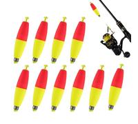 Fishing Floats & Bobber, Float Bobber, Slip Bobber Pestred Buoy Eva Foam | 10x Tool Set, Accessories for Crappie Bluegill Panfish Bass Catfish Trout