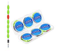 Fishing Floats Fishing Bobber Trout Float Set | Torpedo Bobber Set of 6 Night Floats Water Bobber Floats