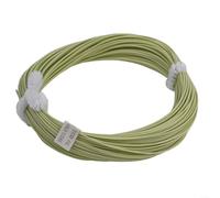 Fishing Fly Line Weight Forward Taper Floating Design With Seamless Loops For Freshwater Trout Bass River Casting 100ft Length Moss Green Color Wf5f Wf6f Wf7f Wf8f Options Nylon Core(5F)