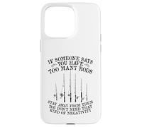 Fishing for fisher men women Humor Quote positive vibe Case for iPhone 15 Pro Max
