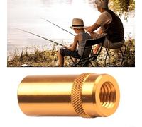 Fishing For Landing Net Adapter Allows Connection Between 10mm 12mm 14mm Rod Threads and M8 Net Shafts (12mm)