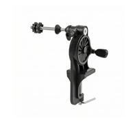 Fishing For Spooling Reels Manual Line Spooler Device With Clamp On Base Compact Lightweight Steel Frame And Rubber Support Pad Suitable For Single Person At Home Or By The Water