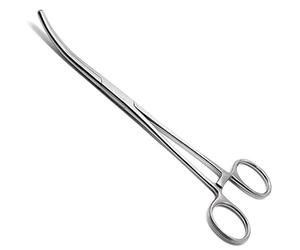 Fishing Forceps Dog Hemostat Forceps Scissors Ear Hairs Tools Locking Pliers Stud Ball earings Holder Dog Ear Hair Grooming Tweezers Forceps (Curved 8 Inches)