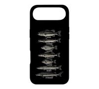 Fishing Freshwater Gamefish Chart Bass Walleye Catfish Gift Case for iPhone Air