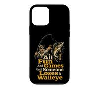 Fishing Fun and Games Until Someone Loses a Walleye Case for iPhone 12 mini