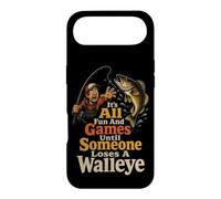 Fishing Fun and Games Until Someone Loses a Walleye Case for iPhone Air