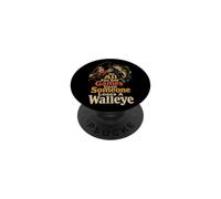 Fishing Fun and Games Until Someone Loses a Walleye PopSockets Adhesive PopGrip