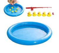 Fishing Game - Duck Matching Carnival Game,Water Table Bathtub Toy - for Garden Backyard Beach Park Kindergarten Daycare Preschool Living Room Outdoor