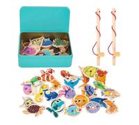 Fishing Game - Fishing Catching Table Game | Interactive Fine Motor Skill Toys, Educational Homeschool Supplies for Parent-Child Interaction Sensory Play