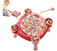 Fishing Game for - Fishing Game | Fish Board for | Rotary Fish Board for | Magnetic Fishing Spies with Music Funny and Educational Toys