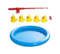 Fishing Game for Kids,Duck Catch Game - Water Table Bathtub Toy | for Backyard Beach Park Kindergarten Daycare Preschool Playroom Outdoor Garden