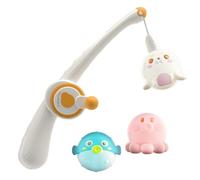 Fishing Game Kids - Floating Water Toy Toddlers, Interactive Playset with Sea Design, Multifunctional Glowing Fixture | Colorful Bath Fishing Game Kids Pool Outdoor Fun