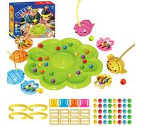 Fishing Game - Magnetic Bee Sorter, 1pc Pollinator Retrieval Plaything For Cognitive Growth, Timber Hive Board With Tongs, Dexterity Hardware, Interactive Puzzle For Nurseries, Playrooms And Family