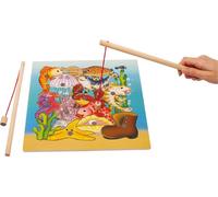 Fishing Game Magnetic Rods Fish Toy Children Kids Sea World Catch The Fish Game