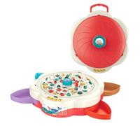 Fishing Game Toys Set, Rotating Magnetic Fish Board, Musical Interactive Learning Activity, Fine Motor Skill Development Toy Fun Educational Play for Boys, Girls, Son, Ages 4-6 Parent-Child Bonding