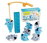 Fishing Games for Kids, Educational Catch Game, 1 Set, Interactive Learning Toys, Reel Big Cạtch Game, Interactive Family Play, for Boys & Girls Ages 3+