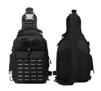 Fishing Gear Bag,Portable Fishing Tackle Backpack - Oxford Fabric Storage Pack, Outdoor Fish Equipment for Canoeing, Kayaking, Black, Refer to description, Unisex