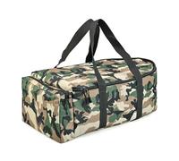 Fishing Gear Bag - Soup Baits Easy Use, Wide Range Utility Pack | Foldable Outdoor Fishing Transport Bagage, Water Resistant Sling Bag for Fishing, Camouflage CP, Se référer au descriptif, Refer