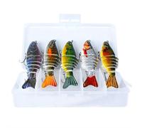 Fishing Gear,Biomimetic Swimming Bait, Biomimetic Fishing Lures That Swim by Itself, 3D Biomimetic Swimming Lure for Freshwater and Saltwater Like A Real Injured Bait Fish