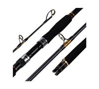 Fishing Gear Set Rod 1.8m 2.1m 3 Sections Hard 24T Carbon Fiber Ultralight Travel Rod X-Fast Ocean Boat Fishing Rod Fishing Gear Accessories (One Color 1.8m)