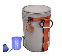 Fishing Gear Storage Bag Portable Tackle Box Storage Bag Bait Filling Light