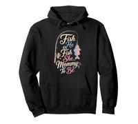 Fishing Gender Reveal Fish He Or She Mommy Gift Pullover Hoodie